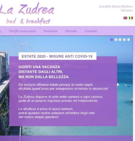 B&B La Zudrea Otranto Buitenkant foto